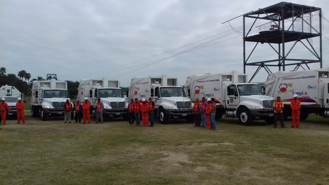 Asegura director de servicios públicos que deja parque vehicular en buen estado