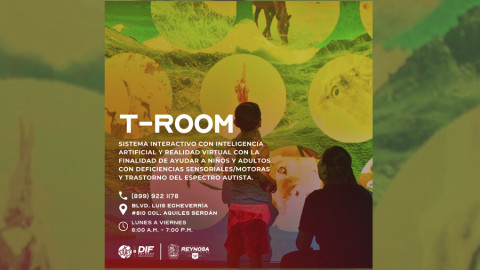 Cuenta CRI del DIF-Reynosa con innovación en T-Room