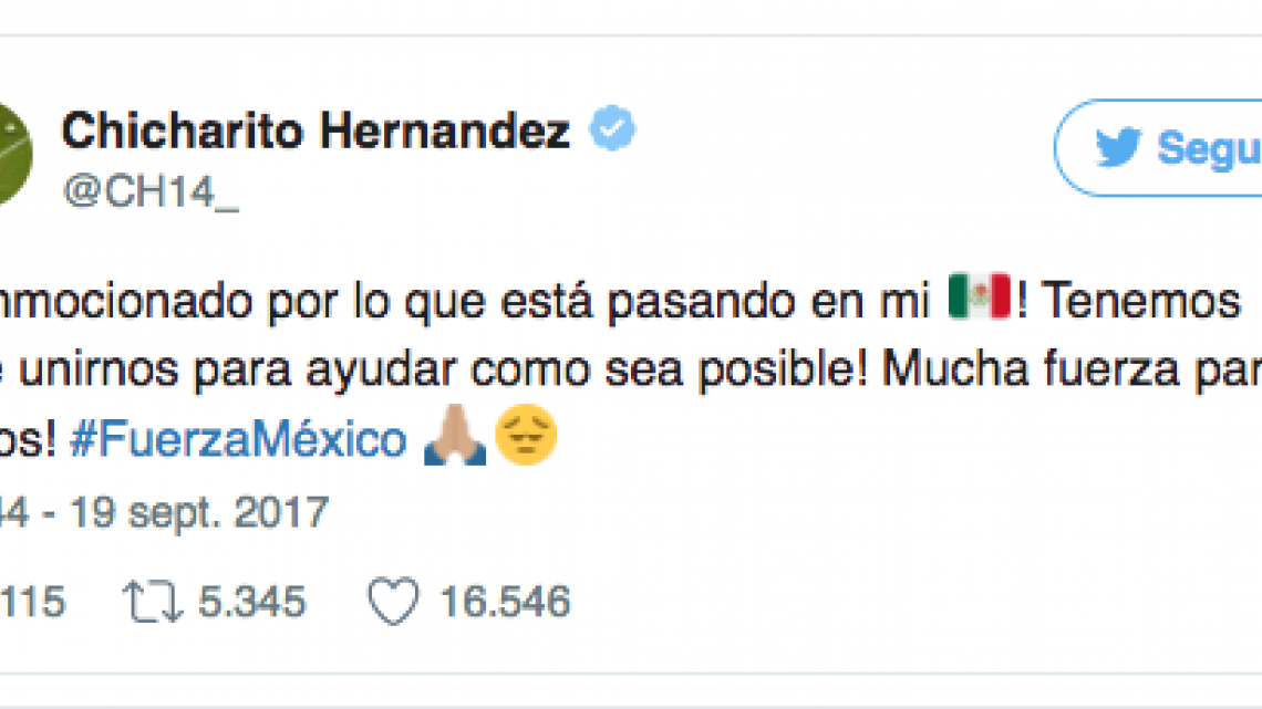 Deportistas se unen para orar por damnificados de sismo 