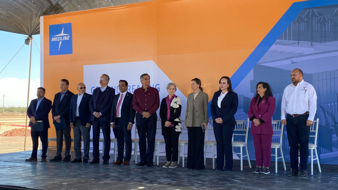 Colocan primera piedra de nueva planta industrial