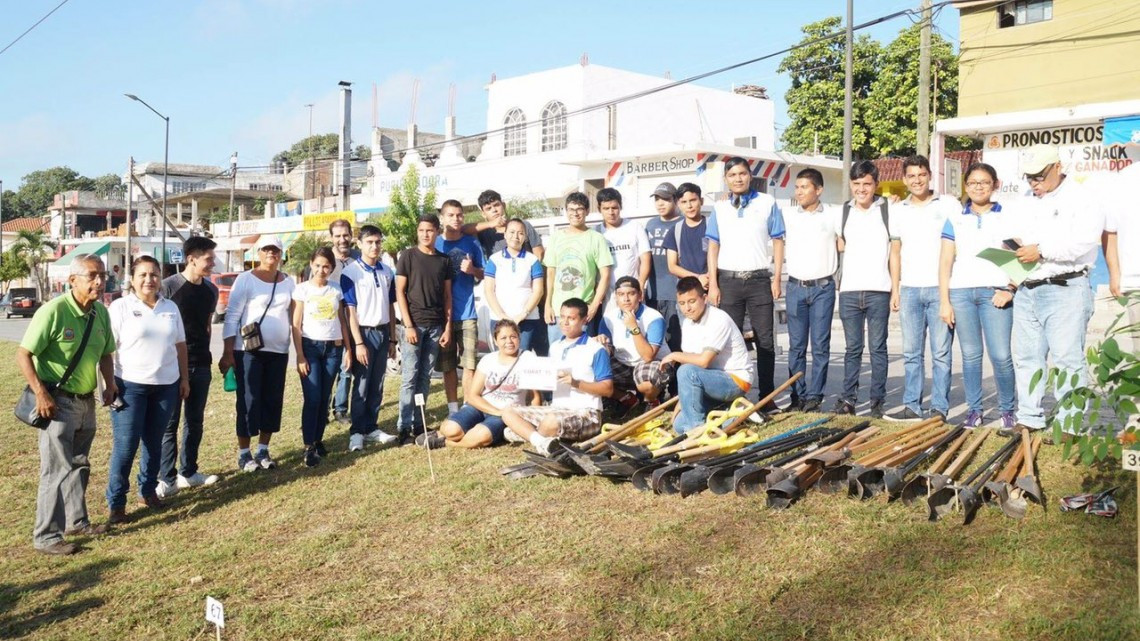 Reforesta Ayuntamiento áreas verdes de la Carmen Romano