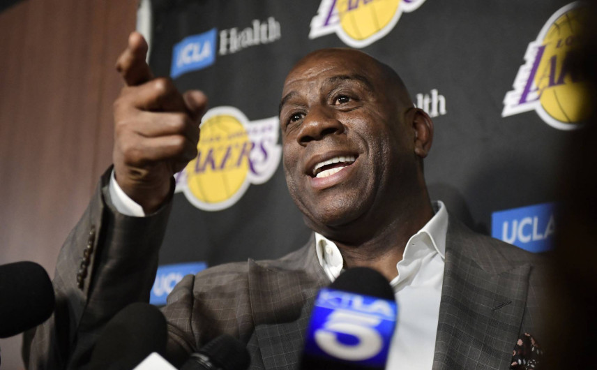 'Magic’ Johnson deja a los Lakers