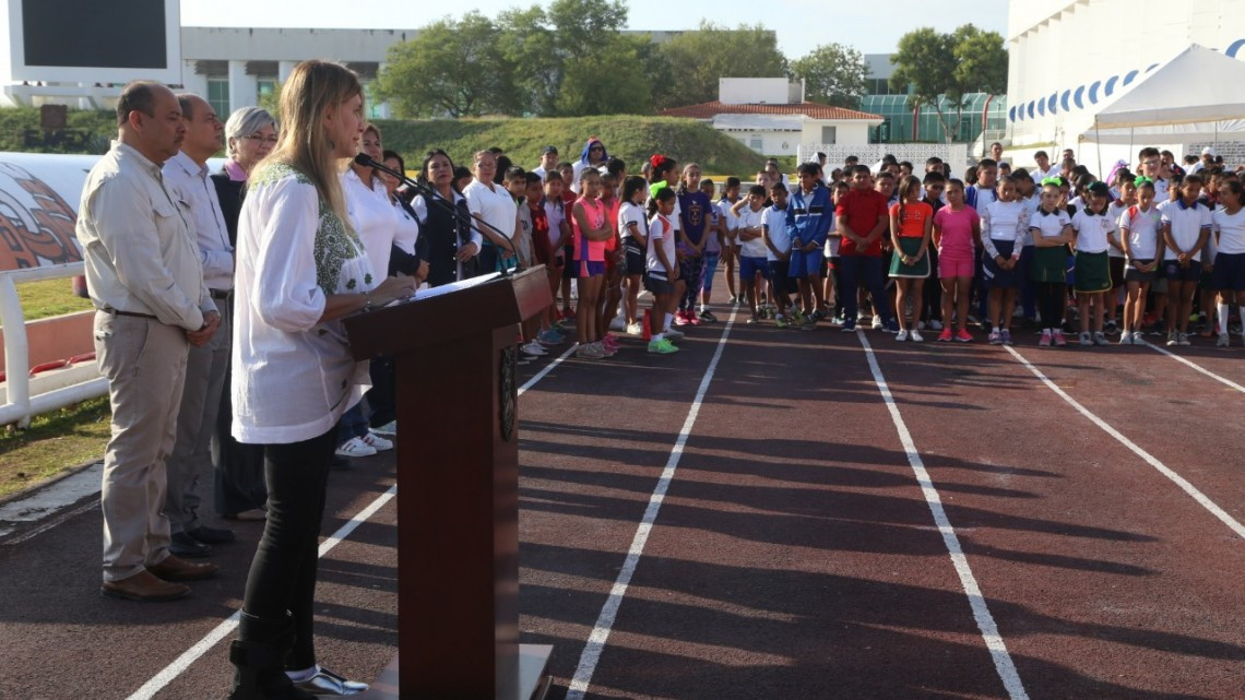 Etapa local de Juegos Deportivos Escolares es inaugurada
