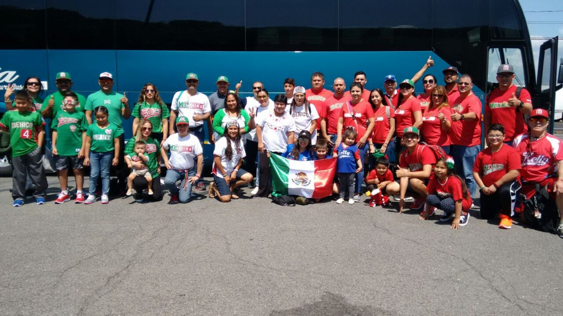 Llegan a Williamsport familiares de jugadores de la Treviño Kelly