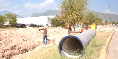 Esperan buenos resultados con avance de obras para desabasto de agua