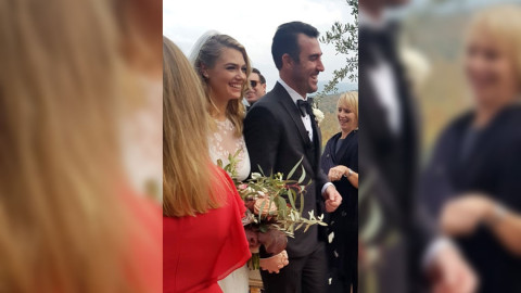 Kate Upton y Justin Verlander se casan en Italia