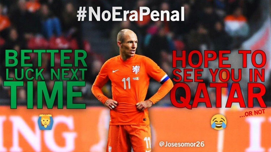 Cibernautas se burlan de Holanda con memes 