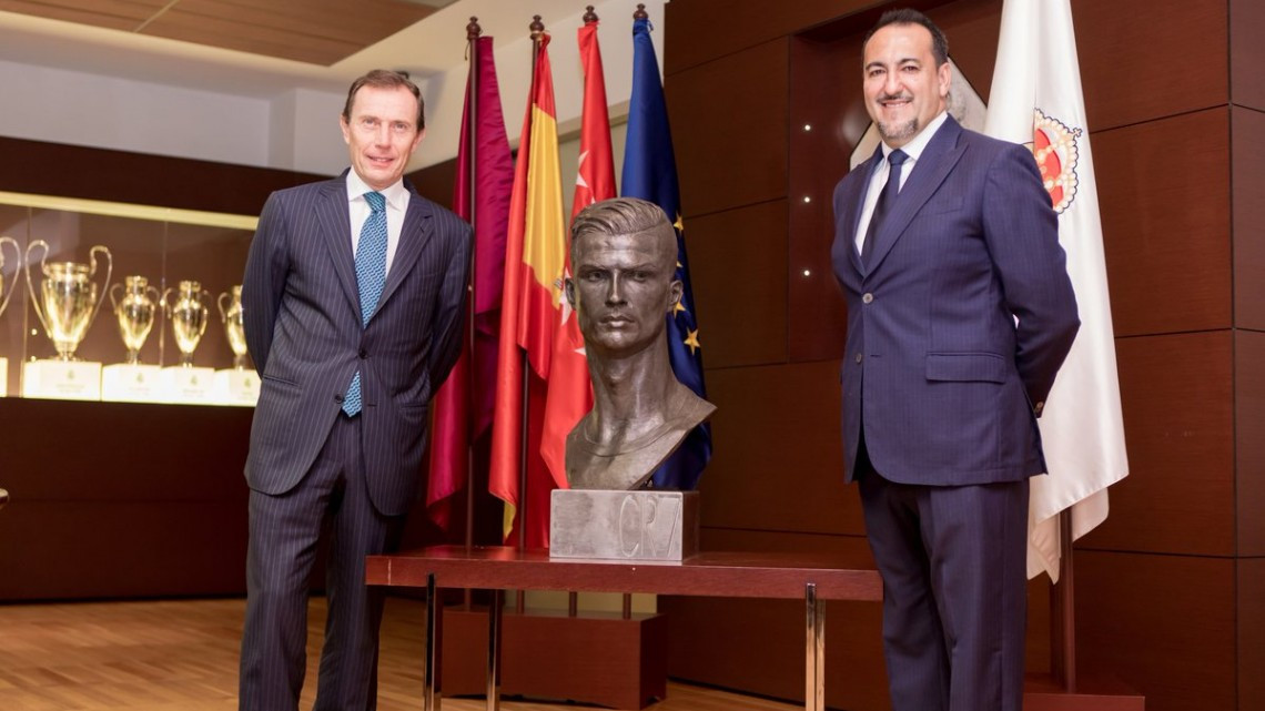 Este es el nuevo busto de CR7