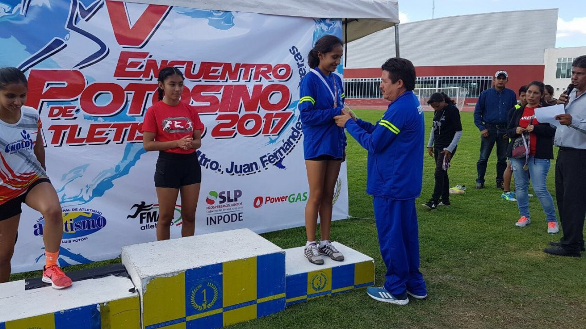 Tamaulipecos arrasan en el Encuentro Potosino de Atletismo