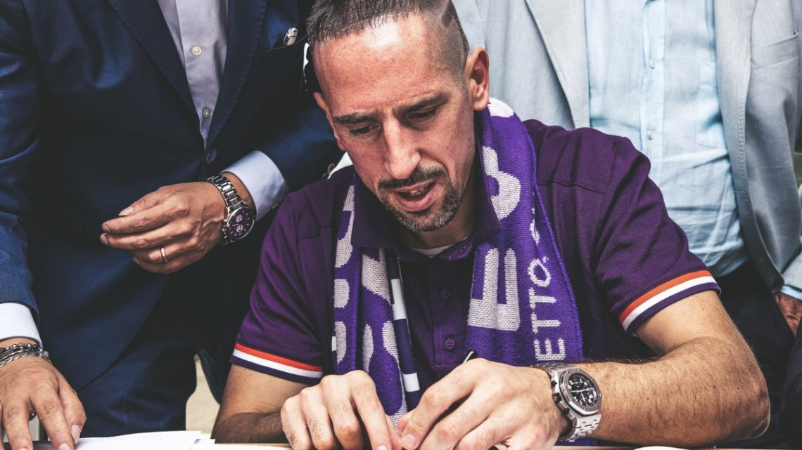 La Fiorentina ficha a Franck Ribéry