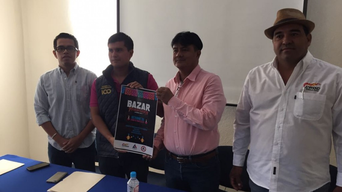Jóvenes empresarios organizan primer bazar con productos de la región