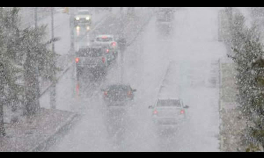 PC reporta caída de aguanieve y nevadas en varios municipios