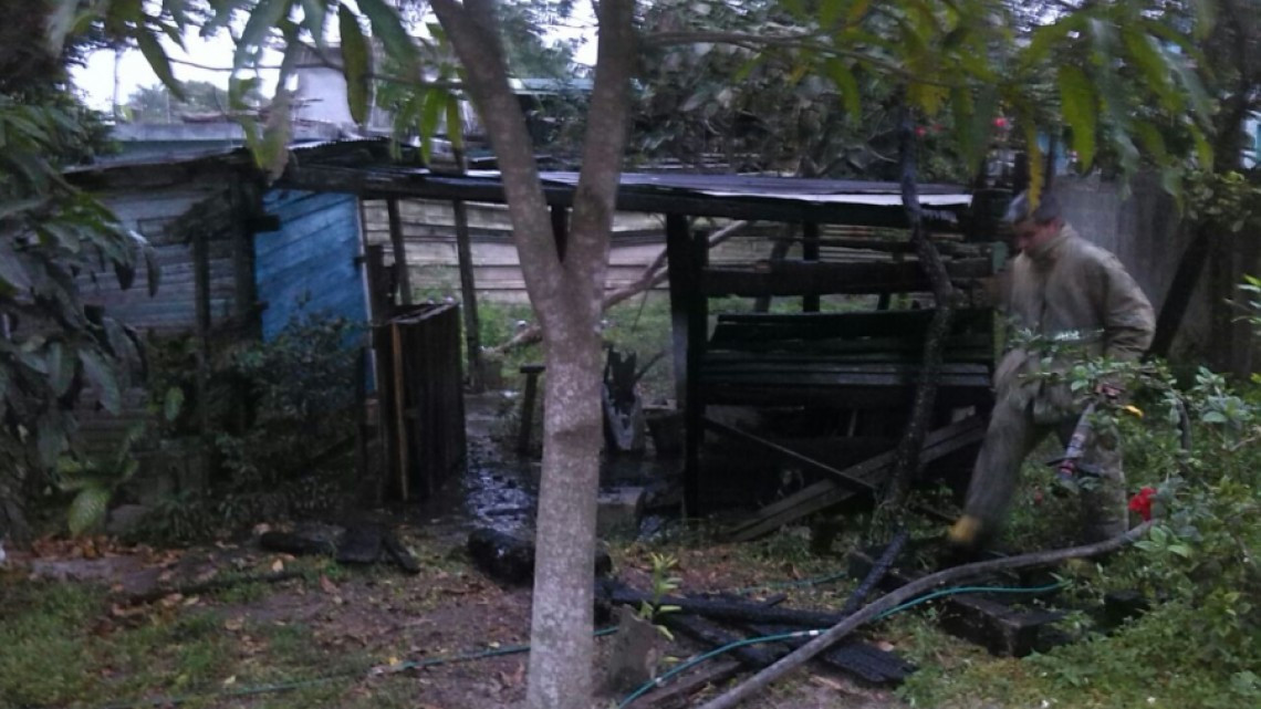 Incendios en Altamira, dejan en la calle a septuagenarios