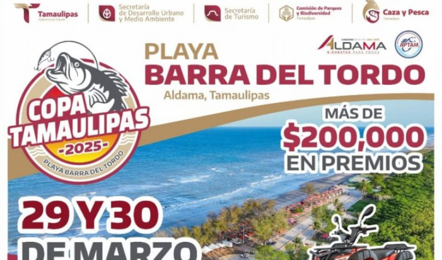 Preparen cañas; anuncian torneo de pesca en Barra del Tordo