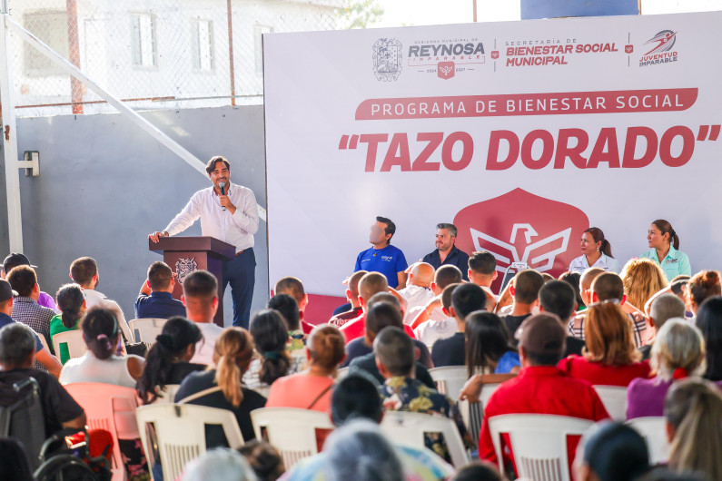 Inauguró Carlos Peña Ortiz "Tazo Dorado": un programa social para la recuperación y estabilidad familiar