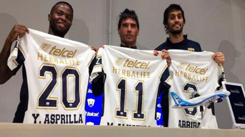 Presenta Pumas sus tres refuerzos rumbo al Clausura 2018 