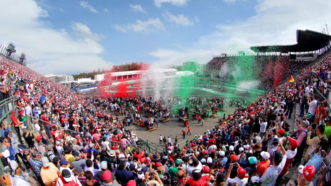 ¡Seguimos conquistando! GP de México el mejor de la temporada de F1