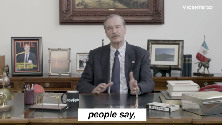 Lanza Fox, video sobre una supuesta postulación a la presidencia de EU 