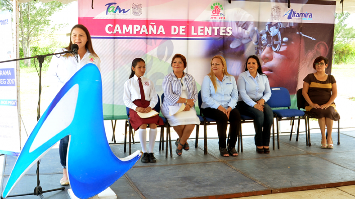 Ponen en marcha en Altamira campaña de salud visual escolar