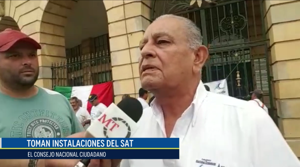 Toman instalaciones del SAT el Consejo Nacional Ciudadano