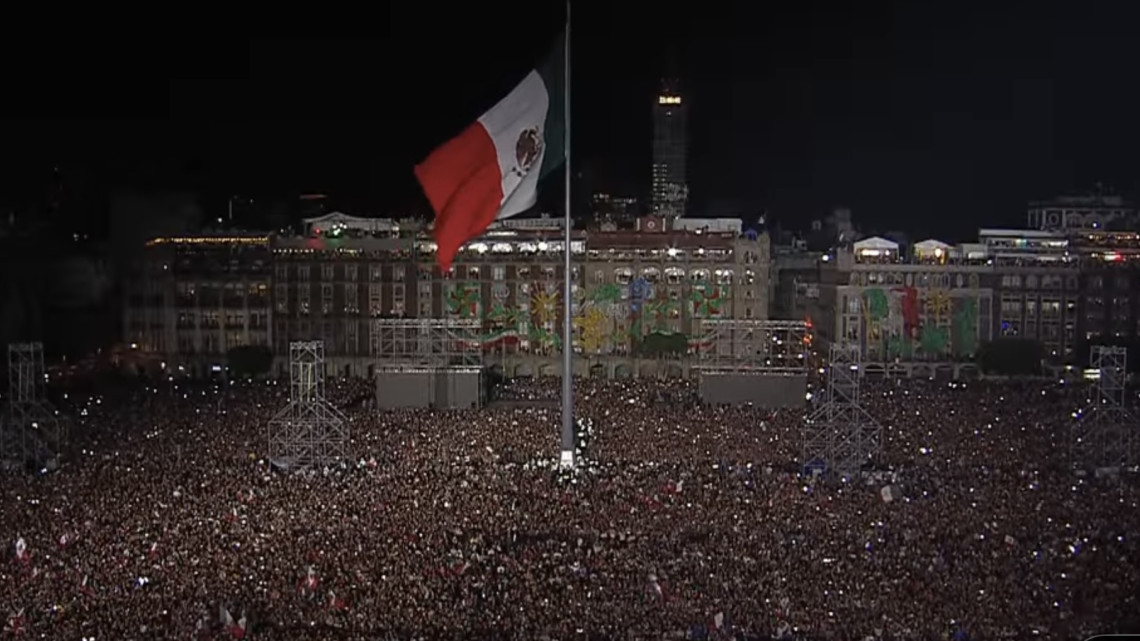 Sheinbaum marca un hito: primer Grito de Independencia a cargo de una presidenta