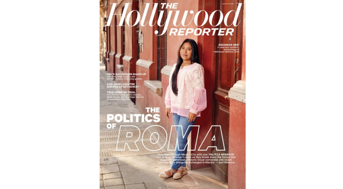 Yalitza Aparicio habla de política en portada de "The Hollywood Reporter" 