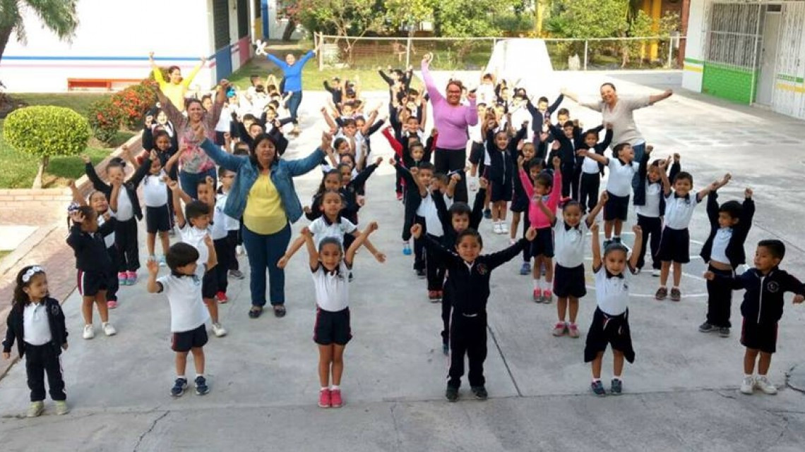 Realizan actividades en primarias por "Semana Nacional de Cultura Física y Deporte"