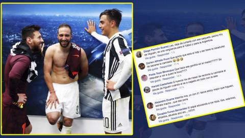 Messi provoca que fans tundan a Higuain por su sobrepeso