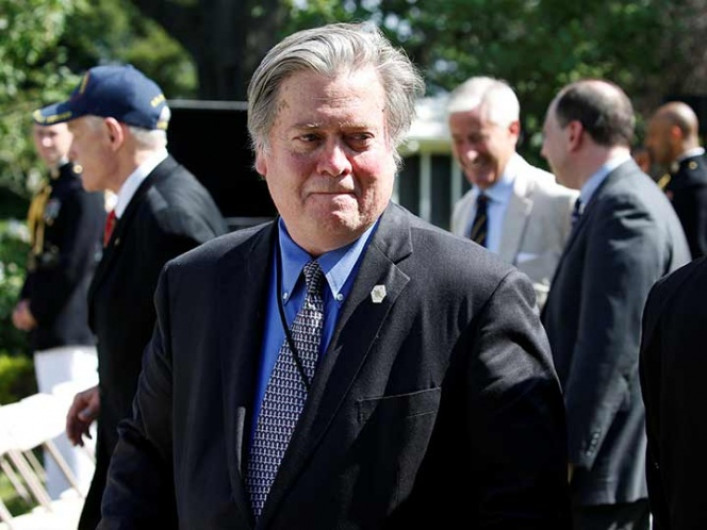 Trump elogia a su ex estratega Bannon 