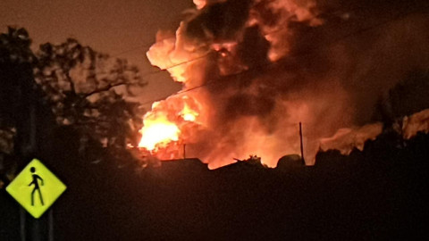 Se registra explosión de un ducto de Pemex en brecha del Chocolate Altamira, Tamaulipas