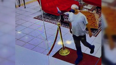 DP de Mission busca a hombre implicado en robo