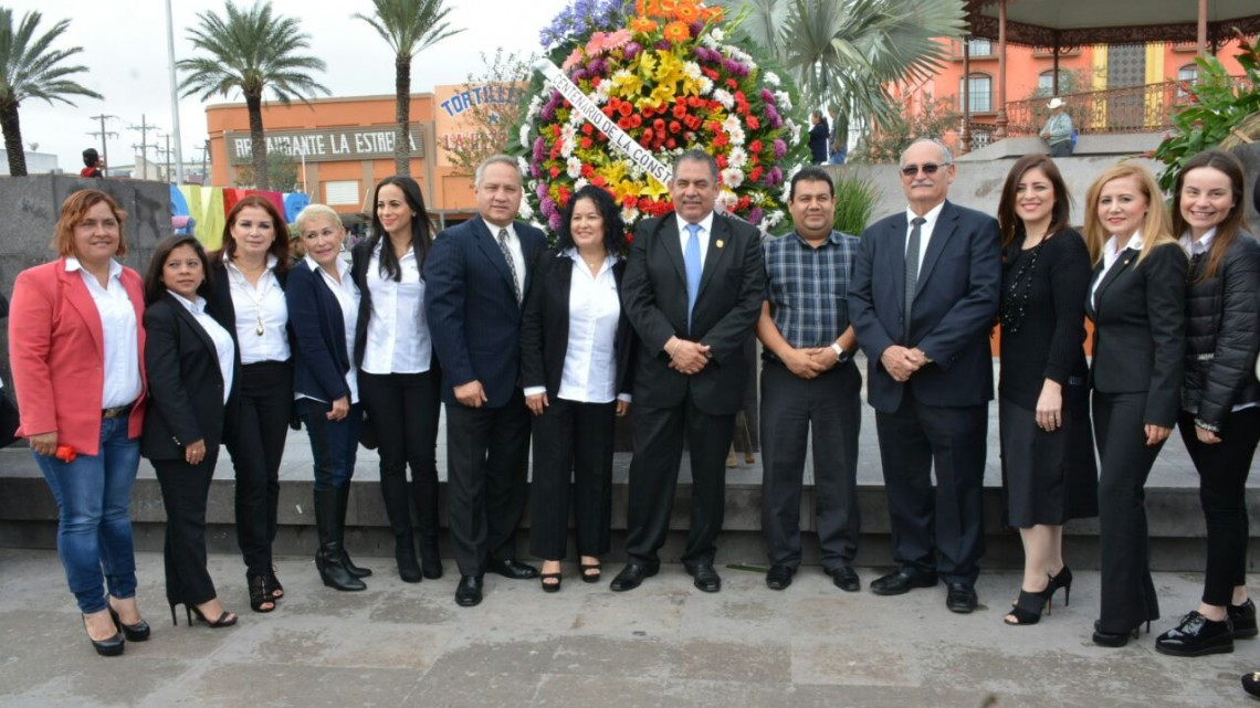 Conmemora Gobierno Municipal Centenario de la Constitución Mexicana