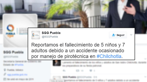 Explosión por pirotecnia en Puebla deja 12 muertos