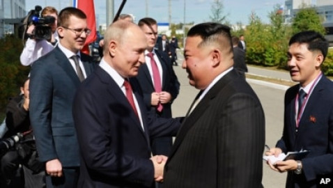 Kim Jong Un ofrece a Vladimir Putin y Rusia todo el apoyo de Corea del Norte