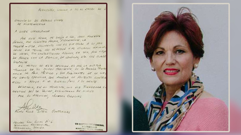 Mexicana explica porqué regreso su visa de EU