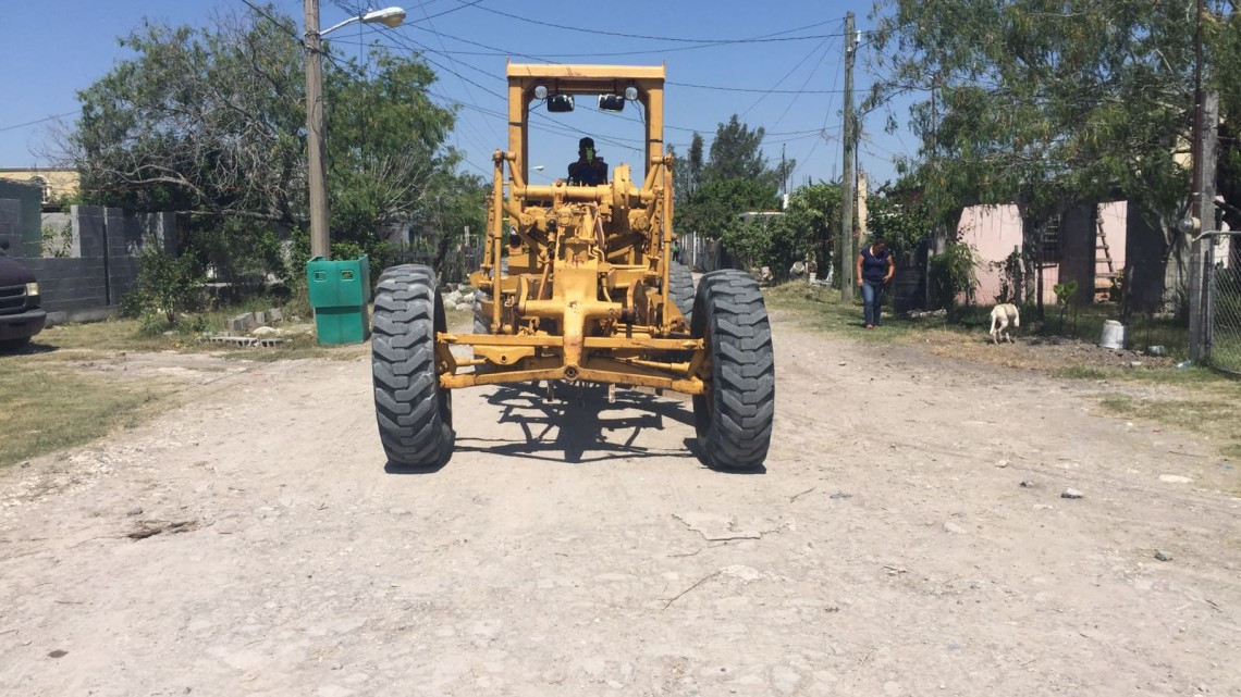 Arranca programa de pavimentación de calles en Matamoros 
