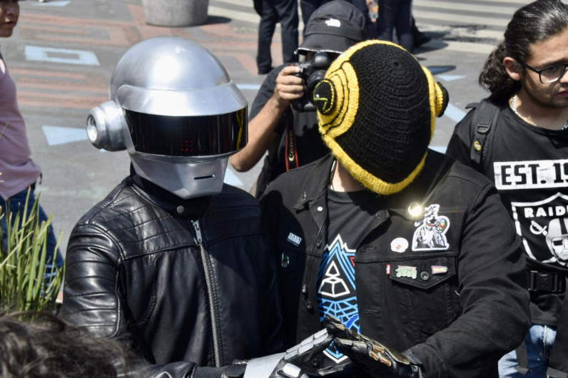 No, no fue un concierto, ésta fue la sorpresa de Daft Punk a sus fans en México