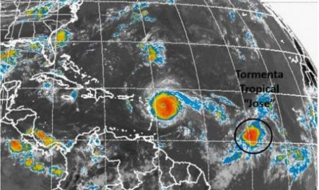 Se forma tormenta tropical `José´ en el Atlántico