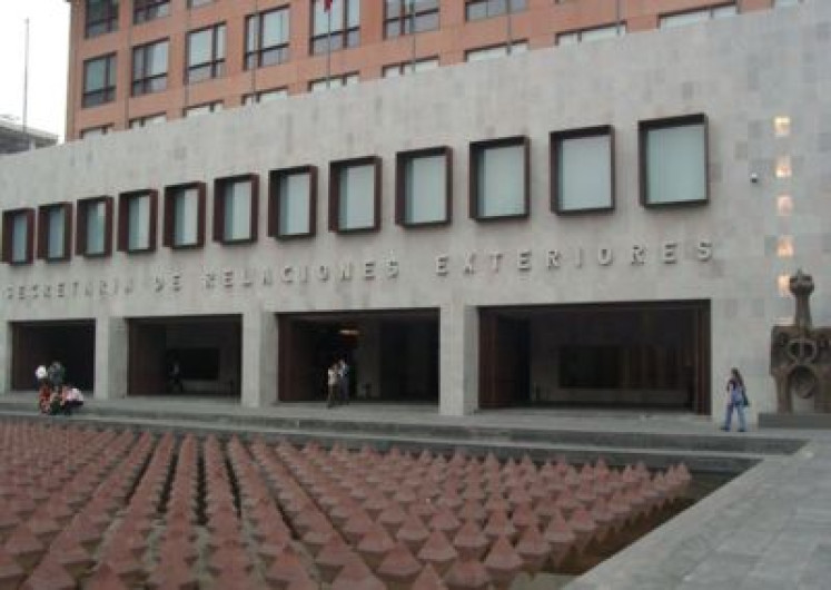 Rechaza SRE pronunciamiento del primer ministro de Israel