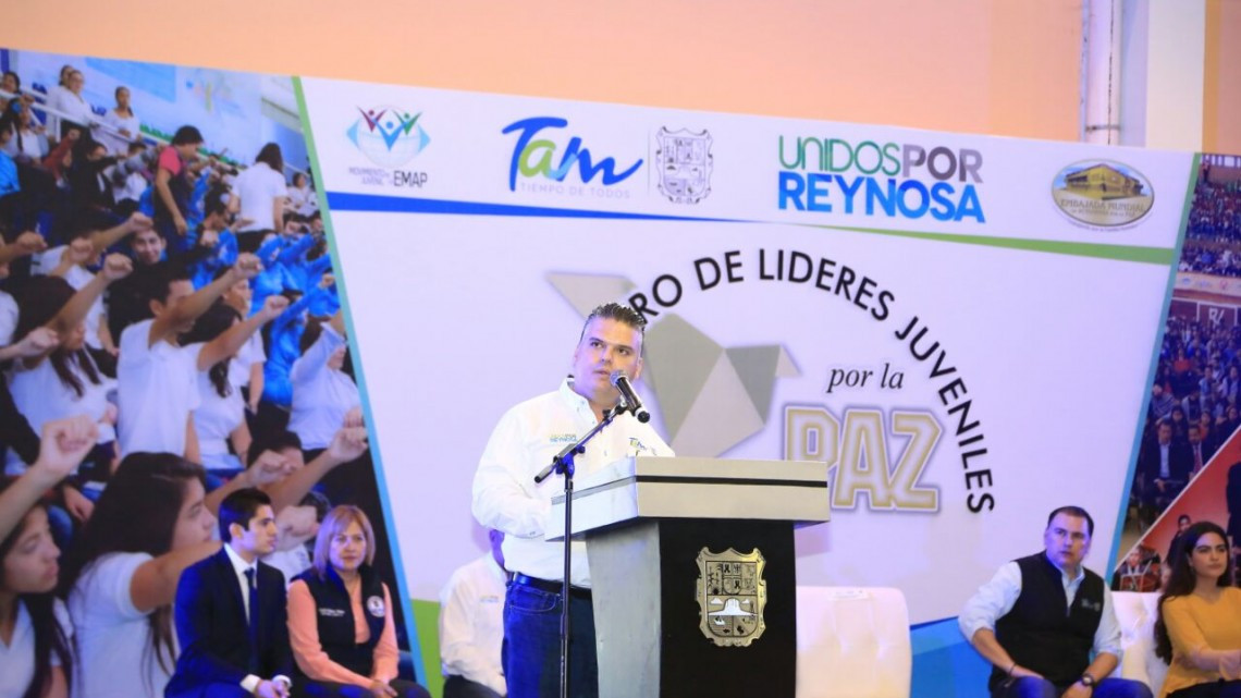 Jóvenes son convocados a convertirse en agentes de cambio por la paz