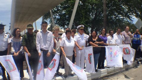 Dan banderazo de arranque al Operativo de Seguridad Verano 2017