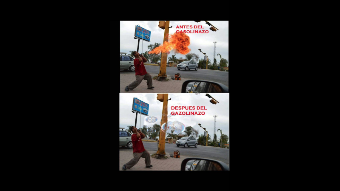 Los memes ante el "Gasolinazo"