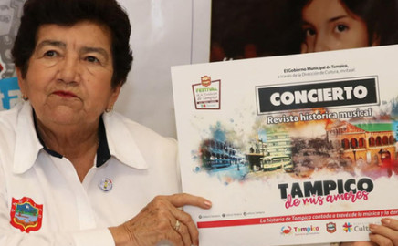 Invita Alcaldesa a Revista Musical “Tampico de mis Amores"