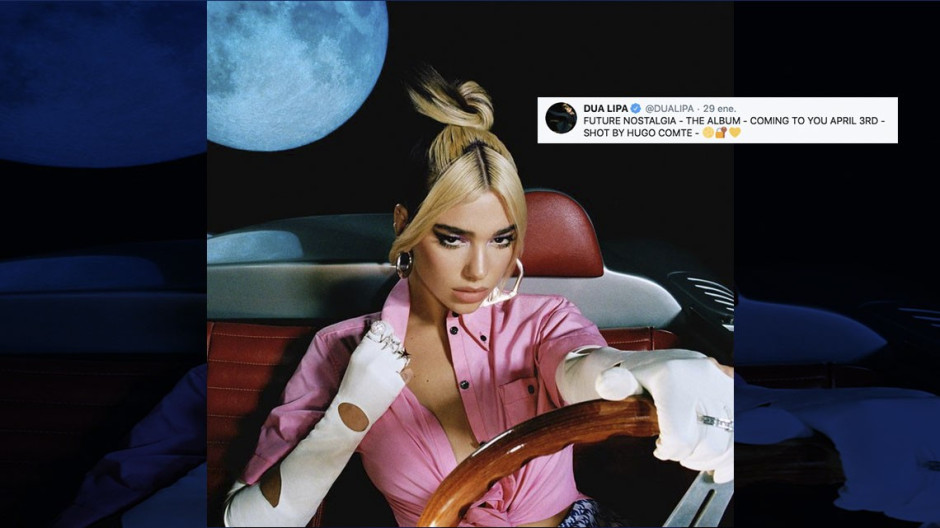  Revela Dua Lipa portada y fecha de lanzamiento de su nuevo álbum