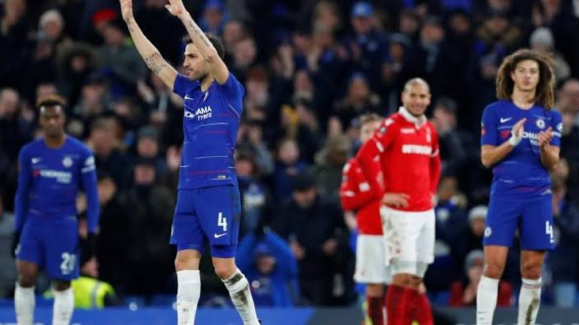 Entre lágrimas Cesc Fábregas se despide del Chelsea