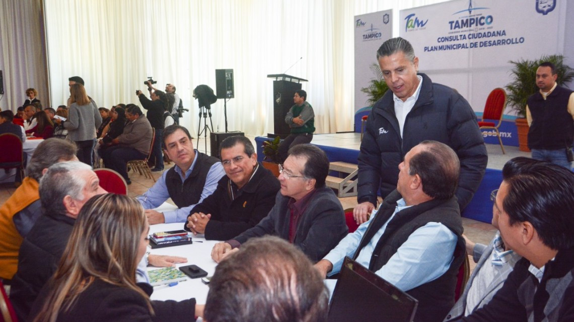 Efectúan en Tampico Foro de Consulta para Elaboración de Plan Municipal de Desarrollo