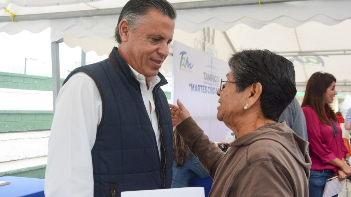 Encabeza Chucho Nader nuevo Martes Ciudadano en la colonia Tamaulipas