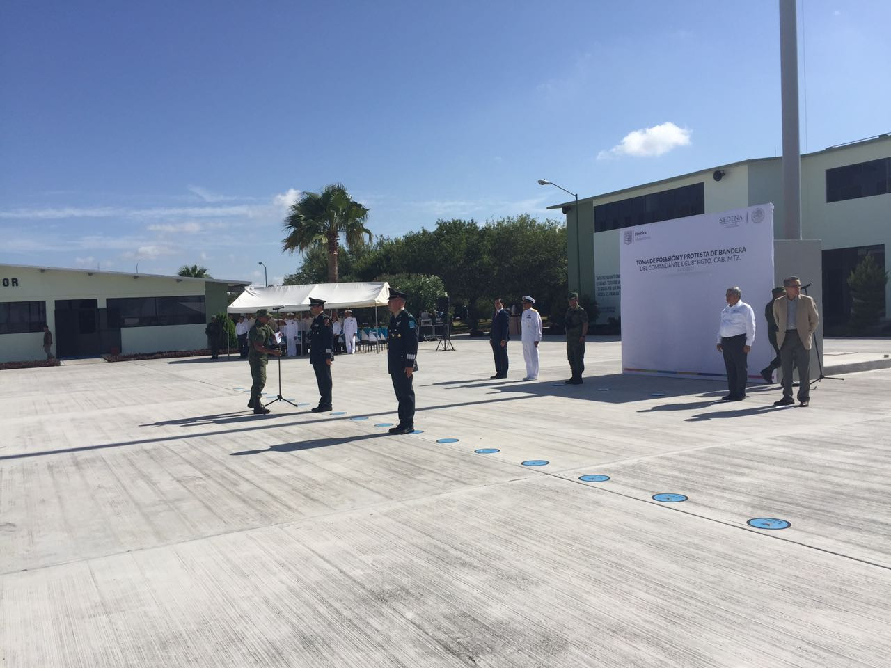 Realizan cambio de mando en la Sedena