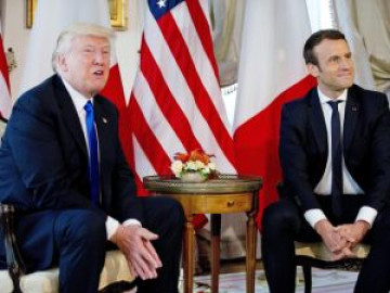 Macron ve aislado a Trump y quiere regresarlo a la comunidad mundial