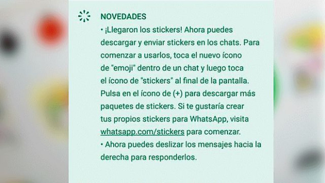 Así podrás activar los stickers en WhatsApp